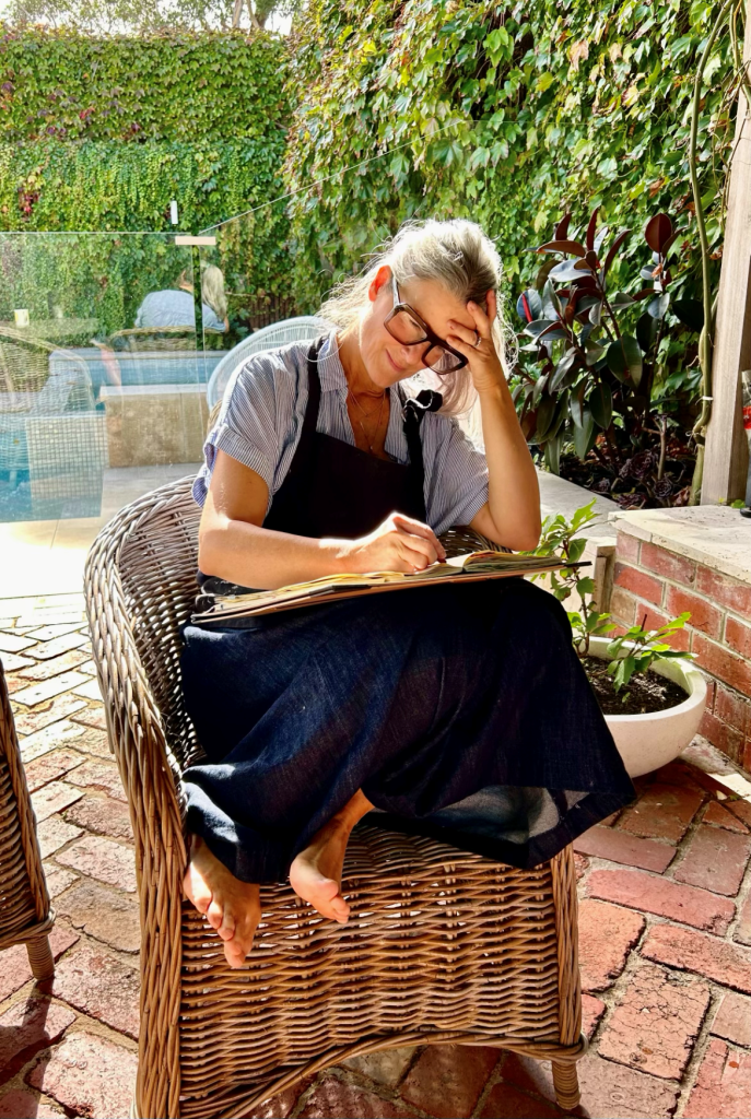 Portrait of Ali McNabney-Stevens in her studio