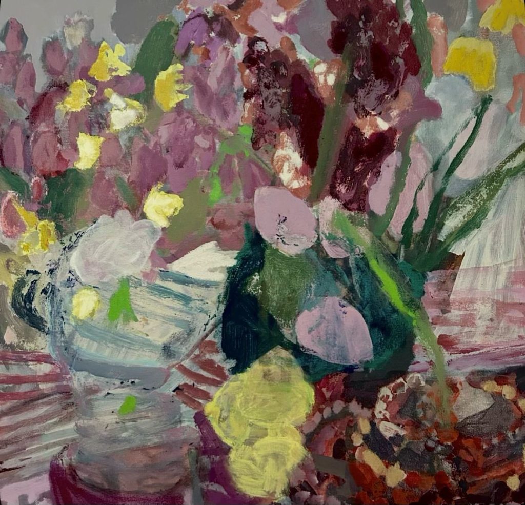 Some Tulips & Beads, 2026 by Ali McNabney-Stevens